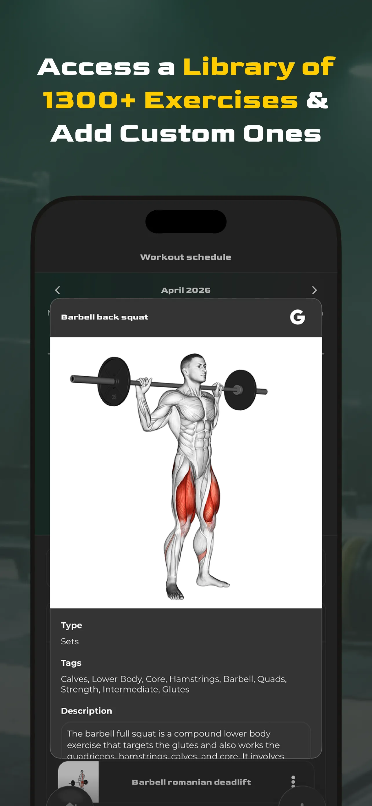 Virtus Athlete program builder