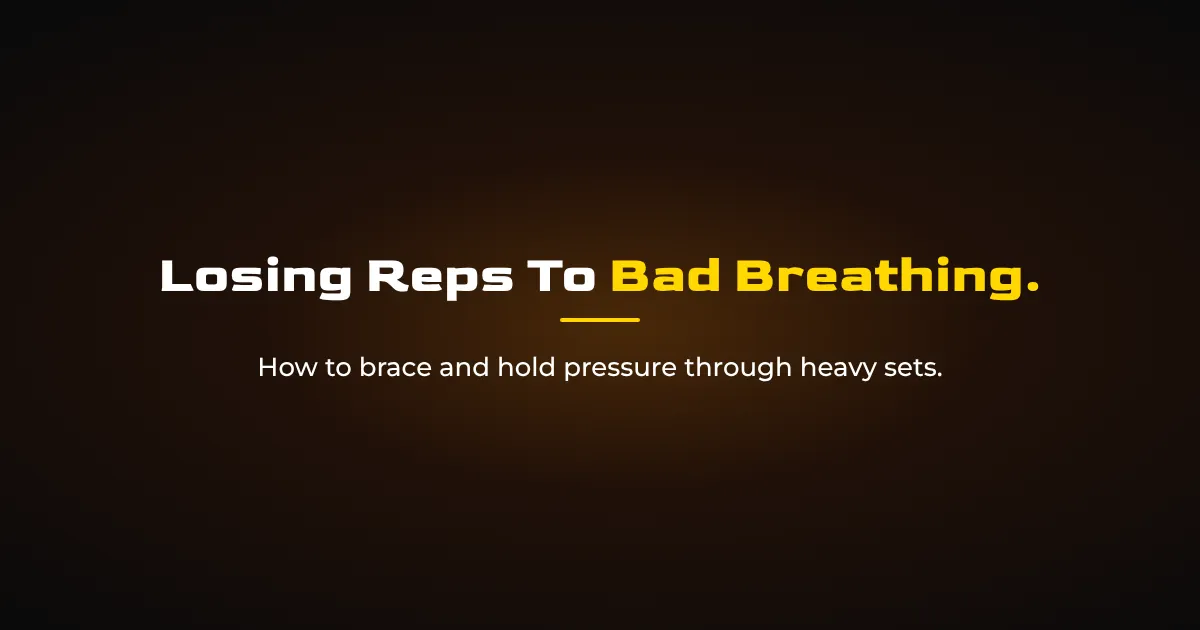 Abdominal Bracing: How to Breathe Under Heavy Lifts
