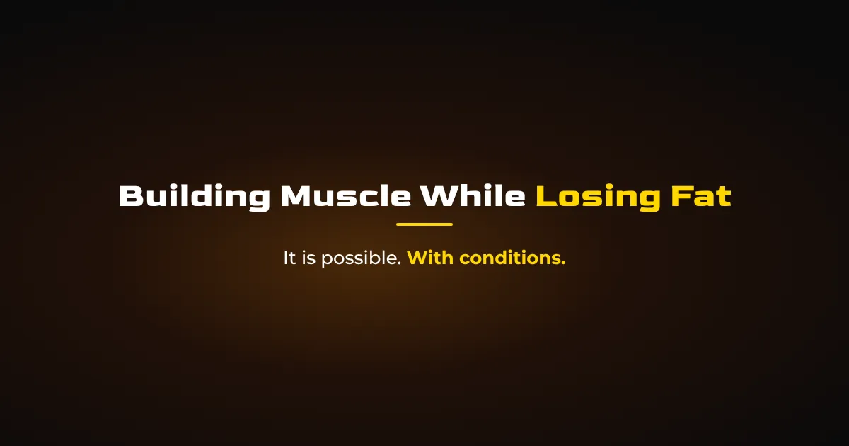 Body Recomposition: How to Build Muscle and Lose Fat at the Same Time