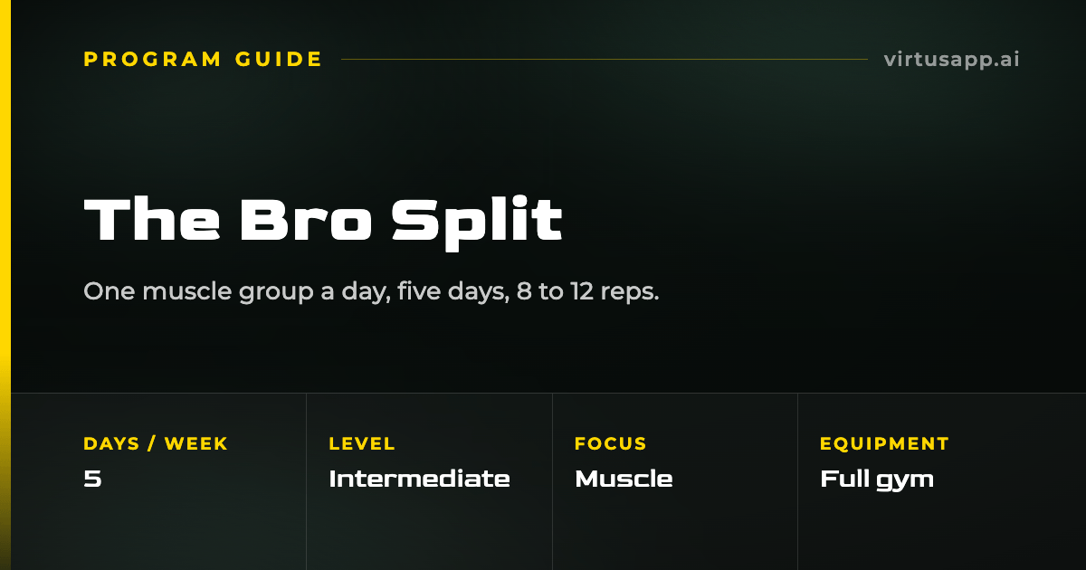 How to run the Bro Split program