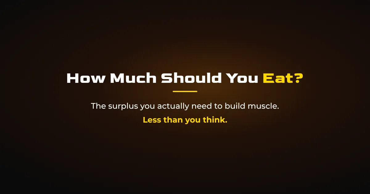 How Much of a Caloric Surplus Do You Need to Build Muscle?