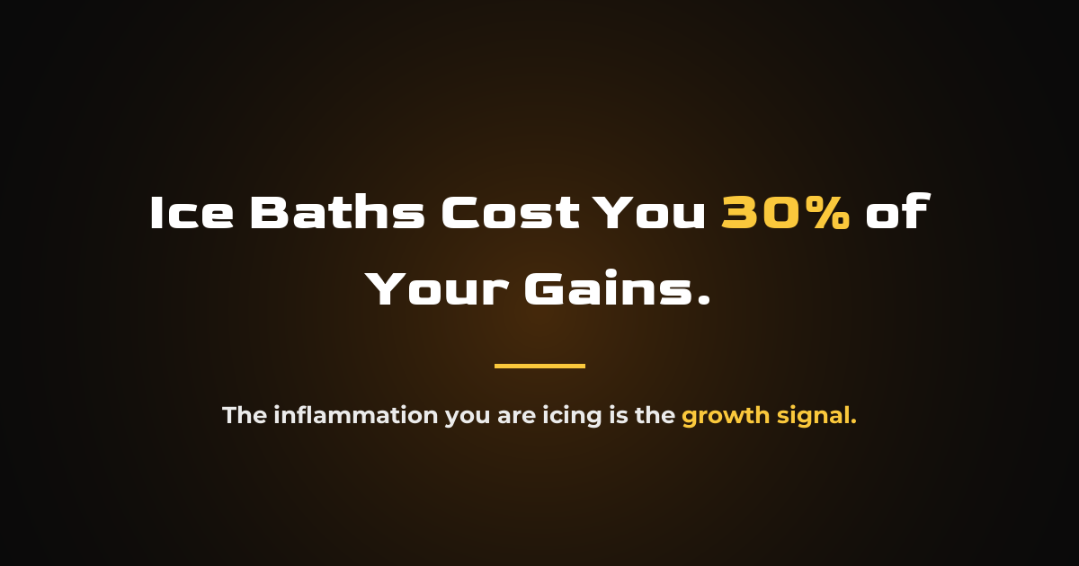 Do Ice Baths Kill Muscle Growth? What Cold Exposure Does