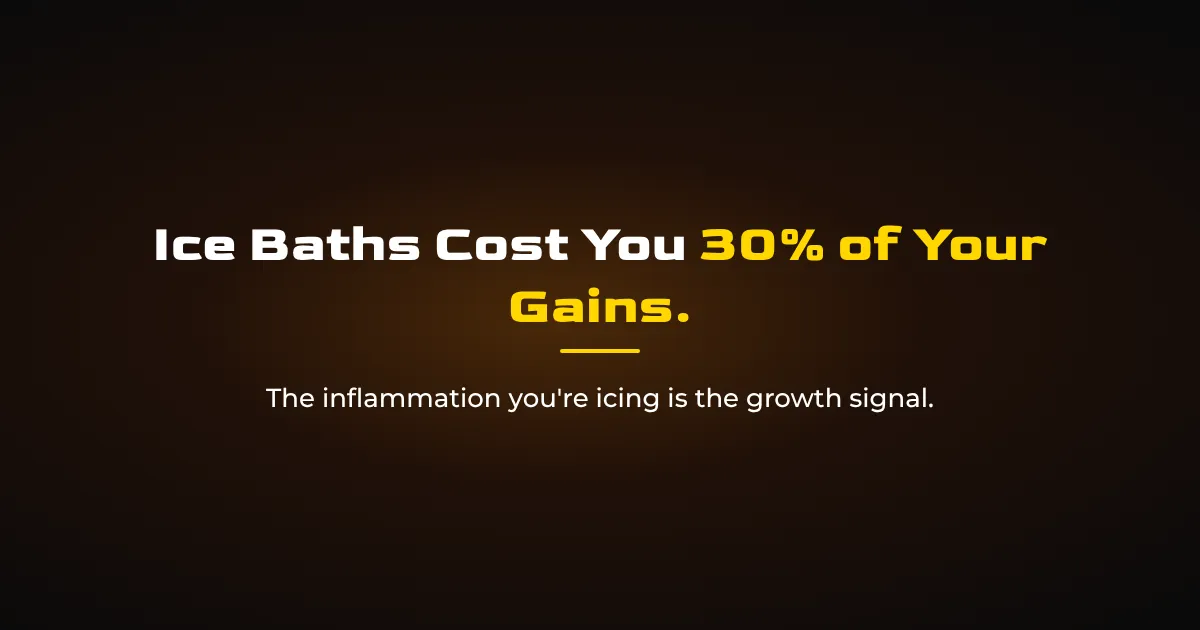 Do Ice Baths Kill Muscle Growth? What Cold Exposure Does After Lifting