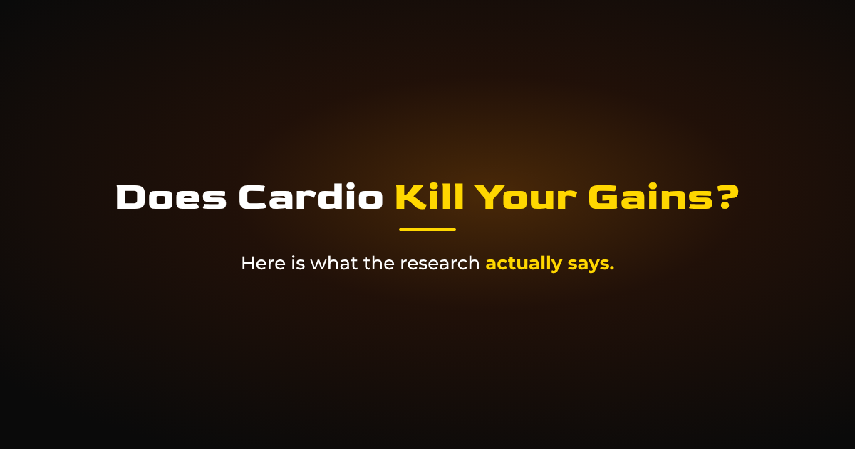 Does Cardio Kill Your Gains? What Research Says