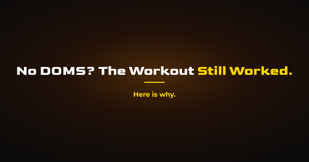 Does Soreness Mean Muscle Growth? Why DOMS Is Not Progress