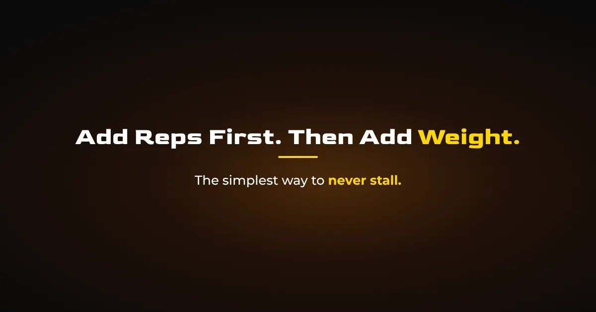 Double Progression: The Simplest Way to Keep Getting Stronger