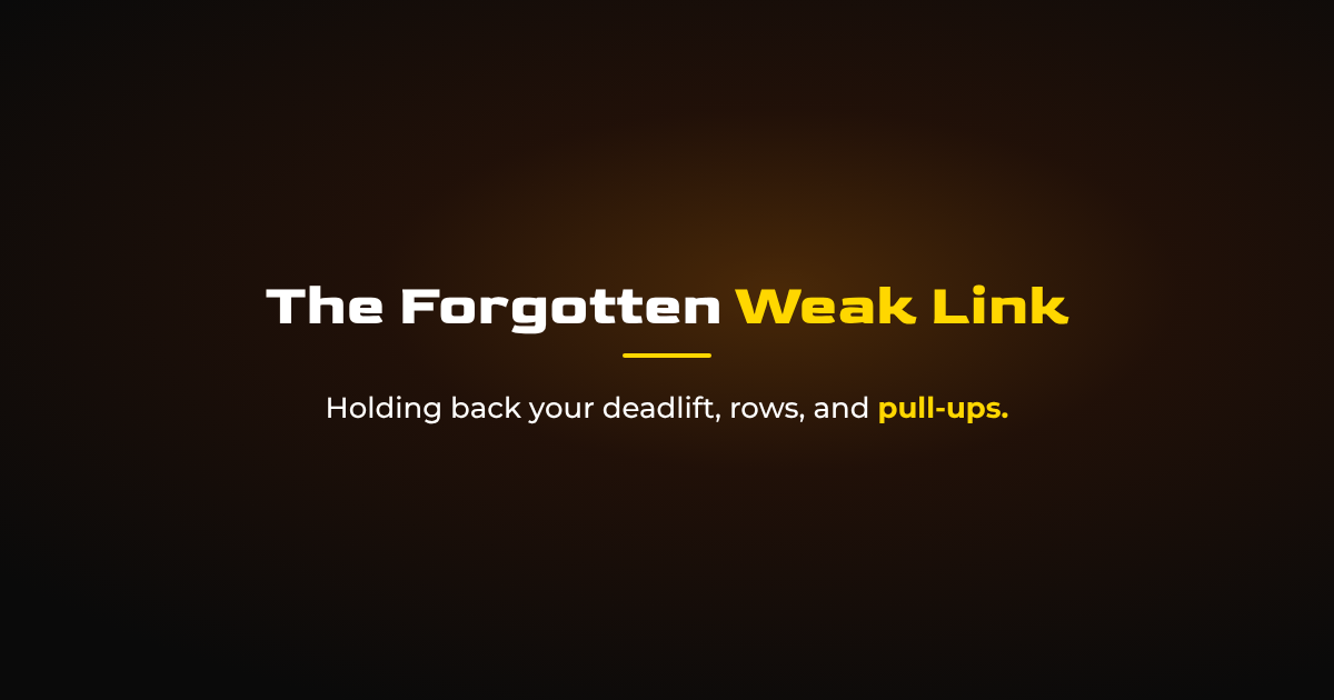 Grip Strength: Why It Matters and How to Build It