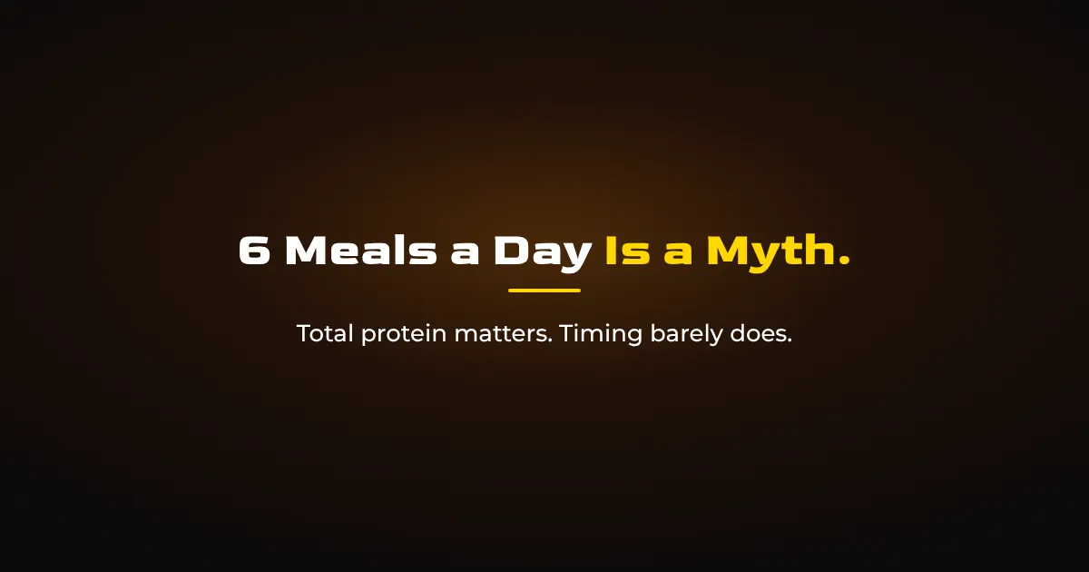 How Many Meals a Day to Build Muscle? Frequency vs Total Intake
