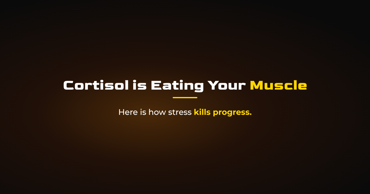 How Stress Affects Muscle Growth: Cortisol, Testosterone, Recovery