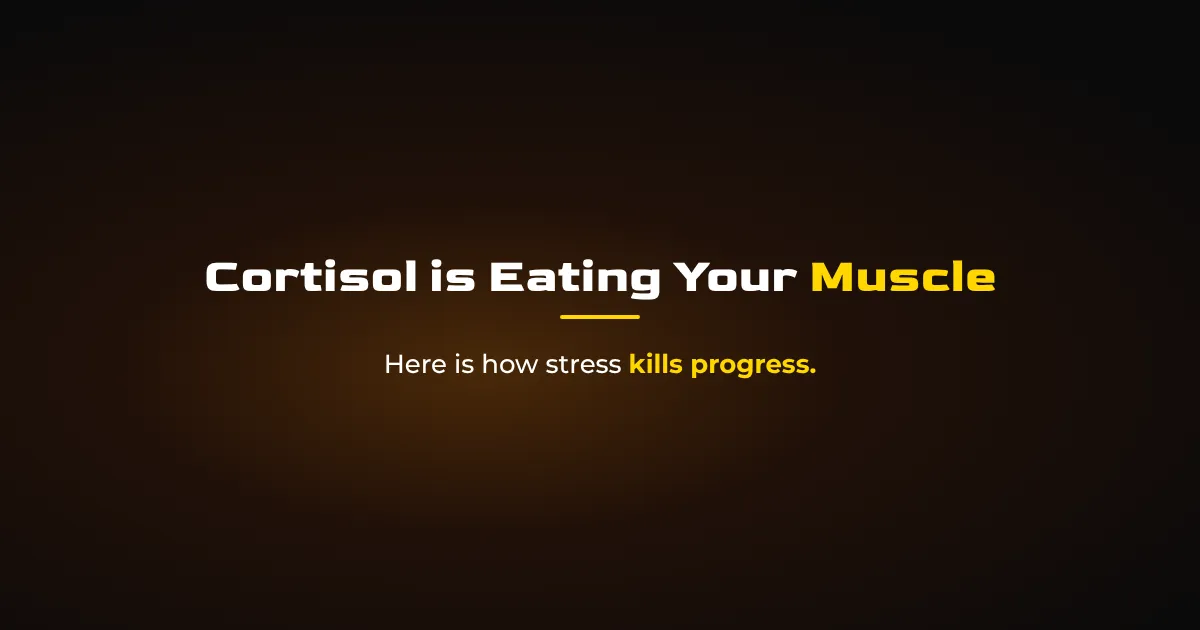 How Stress Affects Muscle Growth: Cortisol, Testosterone, and Recovery