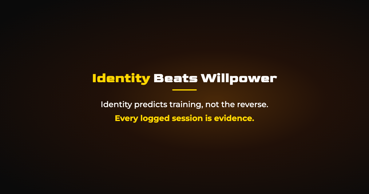 Identity Habits: The Gym From Chore to Who You Are