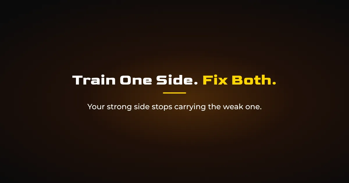 Single Leg Exercises: Why Unilateral Training Builds Both Sides Faster