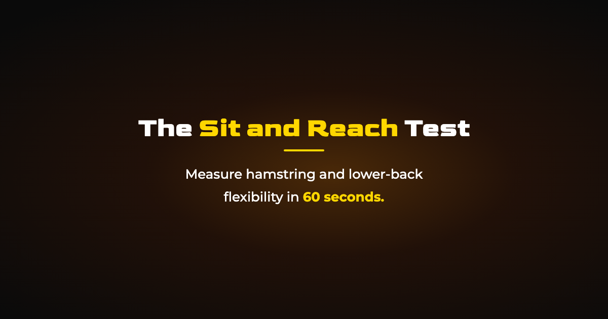 Sit and Reach Test: How to Do It, Score, and Improve