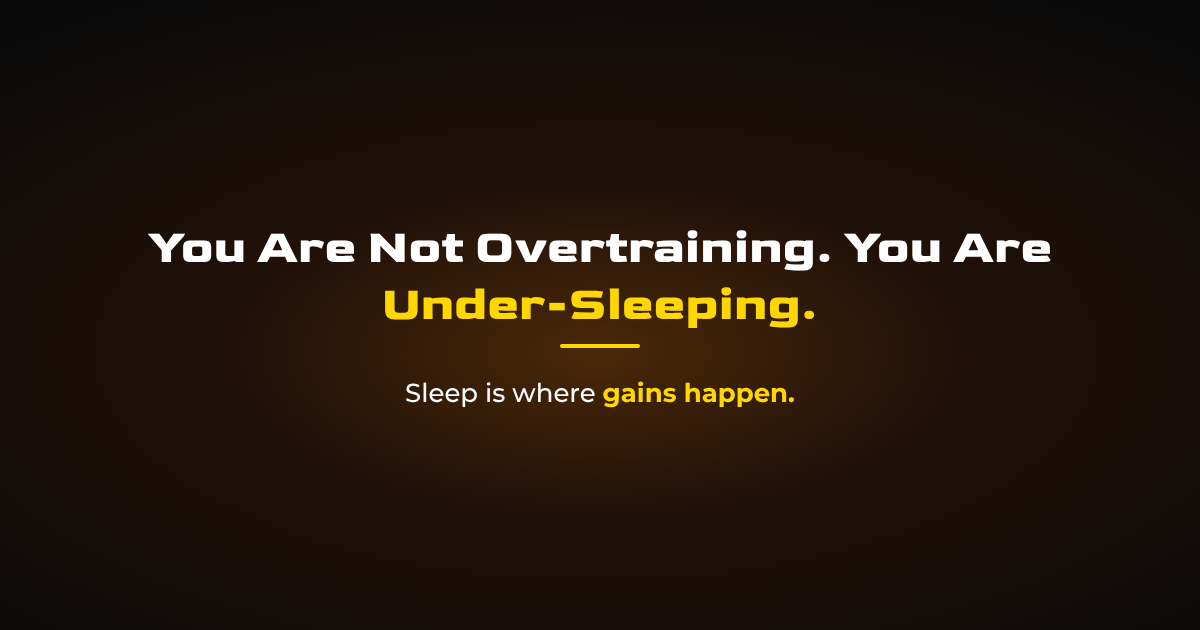 Sleep and Muscle Growth: Why Rest Is Where Gains Happen