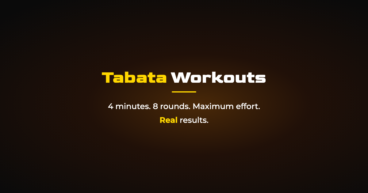 Tabata Workout: 20/10 Protocol Explained, Plus 6 Workouts