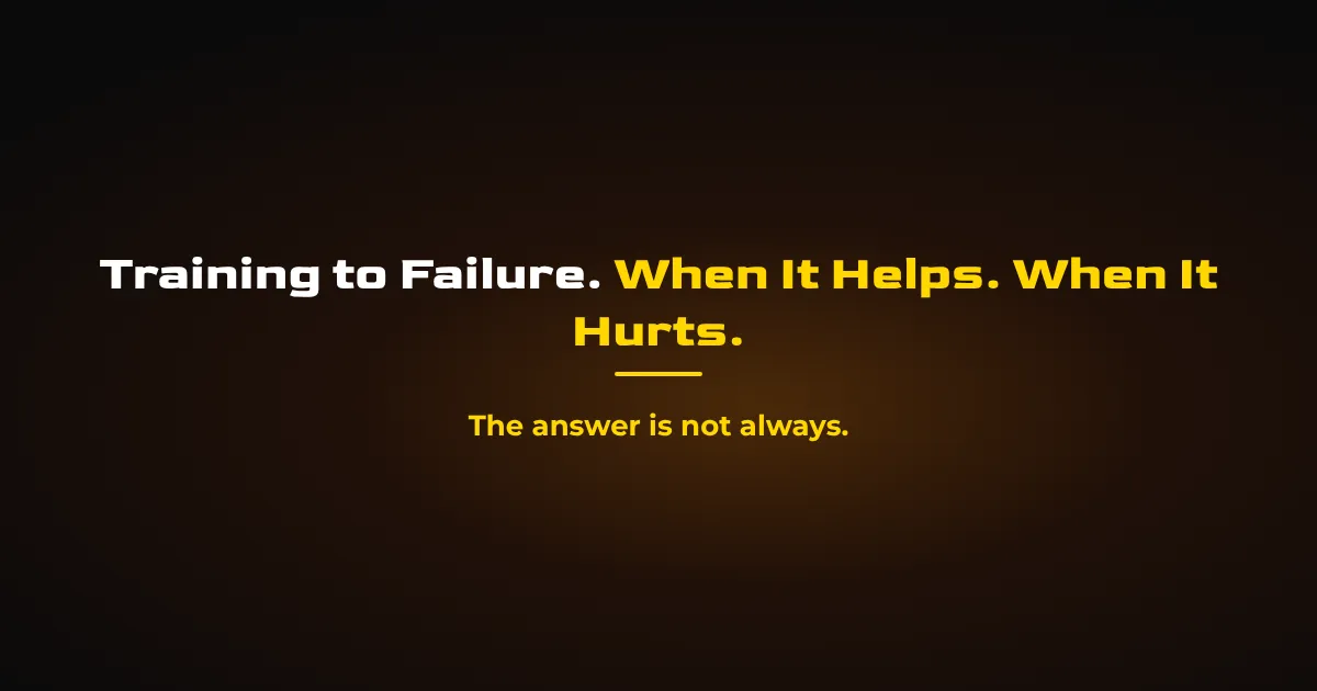 Training to Failure: When It Helps and When It Hurts