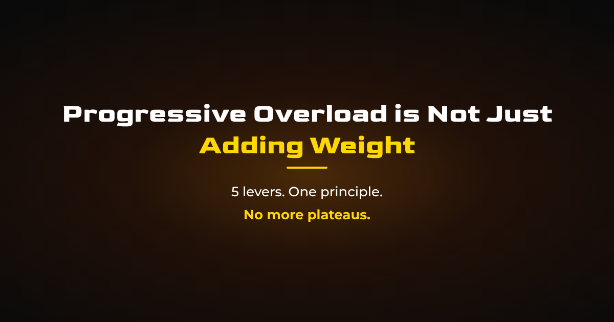 What Is Progressive Overload? 5 Ways to Progress Beyond Weight