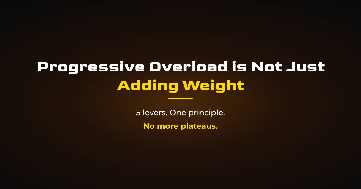 What Is Progressive Overload? 5 Ways to Progress Beyond Adding Weight